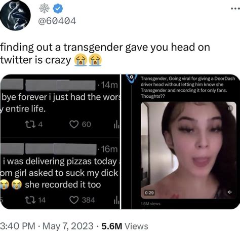 doordash head video|Trans Girl Goes Viral For Giving DoorDash Driver Head Without。